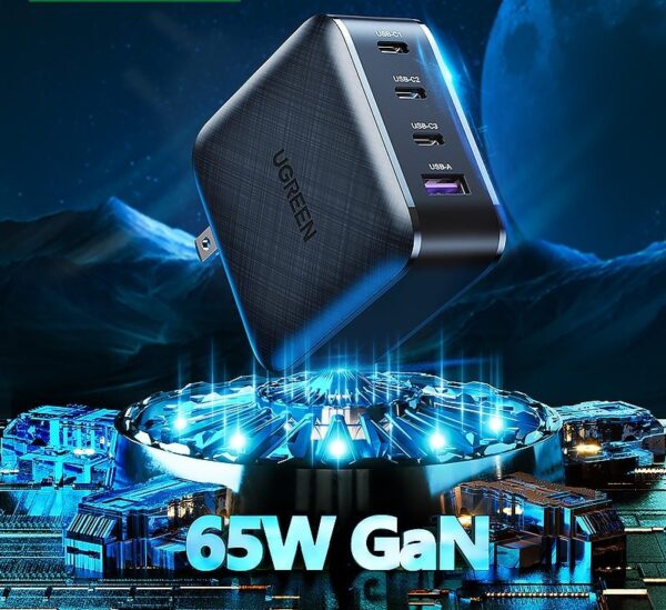 Ugreen PD 65W Charger GaN USB Type C Charger US